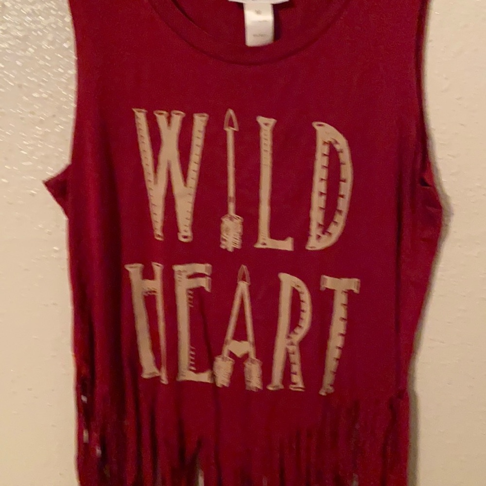 Tank Shyanne M top Brick red